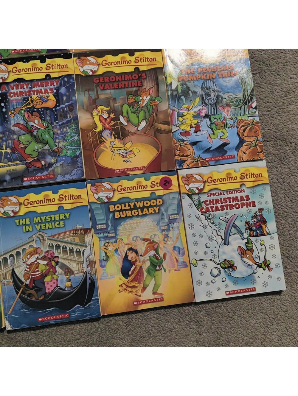 Lot of 20 Geronimo Stilton Paperback Books Scholastic Chapter Book Bundle - Picture 7 of 16